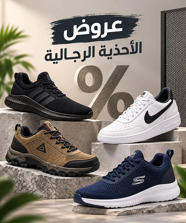 عروض الأحذية الرجالية